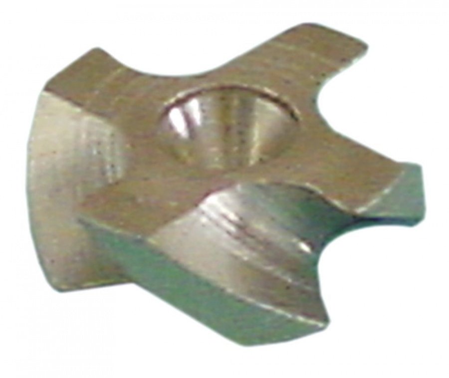 swirl hole ø 3,5 mm H 7 mm ø 22 mm notches 6,5 mm - Code 508033