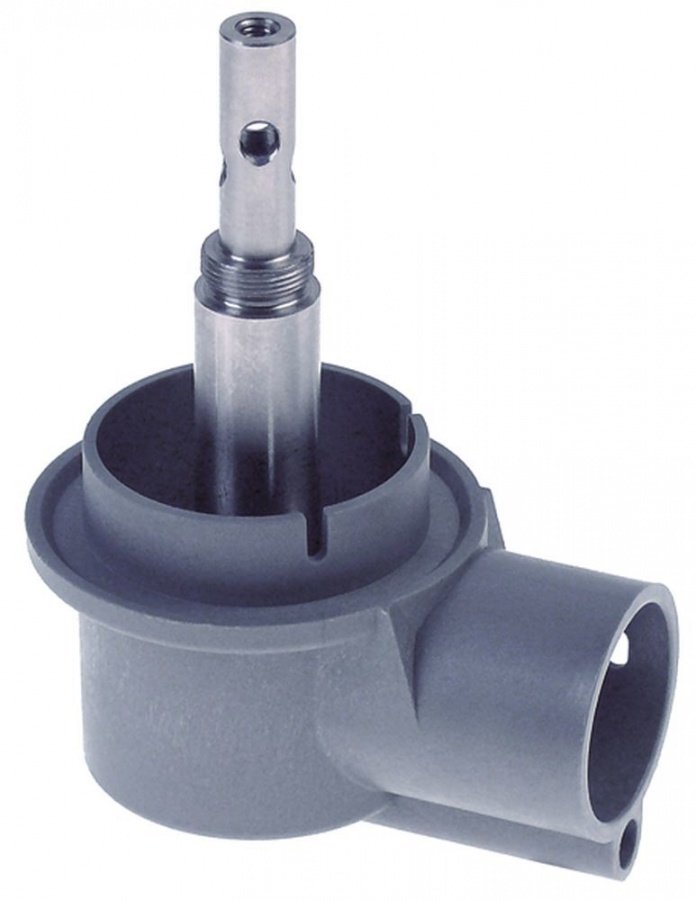 wash arm support with rinse arm shaft mounting pos. upper/lower ø 74 mm H 142 mm - Code 510114