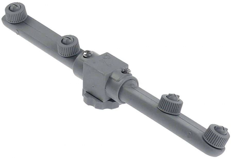 rinse arm L 245 mm nozzles 4 mounting ø 12 mm mounting pos. upper - Code 510118