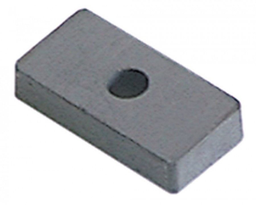 permanent magnet L 24 mm W 12 mm - Code 510257