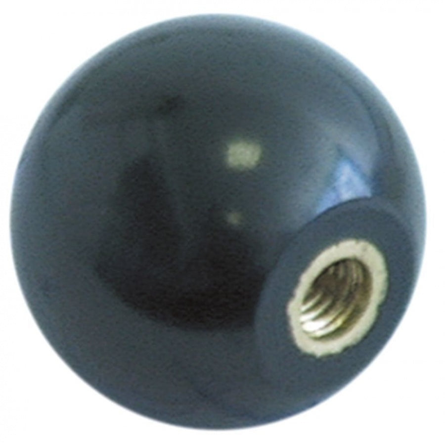 ball handle M6 ø 29mm  black