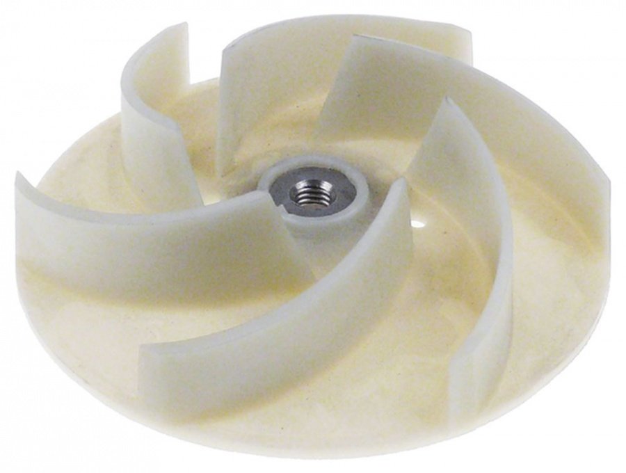 Rotor turbina pentru pompa, ø 110 mm, H 34 mm, filet M8 dreapta - 510612