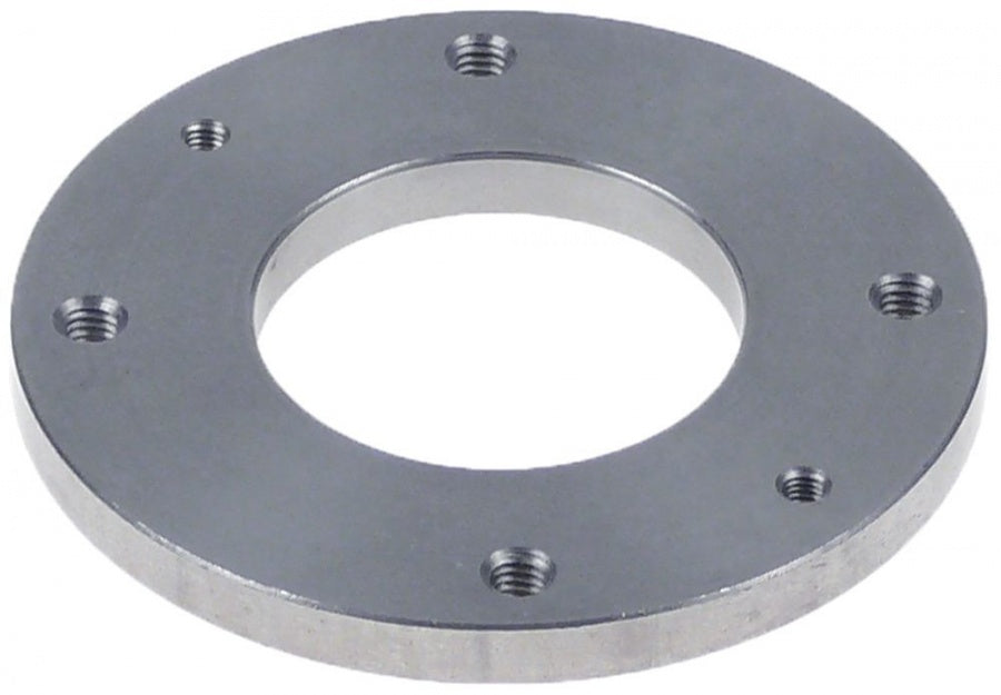 counterflange for fan motor ED ø 60mm int. ø 2 30mm thickness 5mm stainless steel