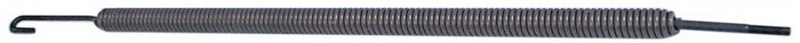 tension spring ø 25mm total length 790mm wire gauge ø 5mm L1 120mm L2 580mm D1 ø 23mm M8