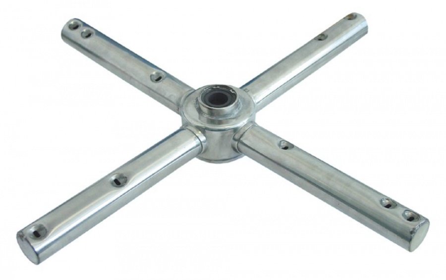 wash arm L 600mm nozzles 10 mounting ø 30/86mm mounting pos. upper/lower 4-armed