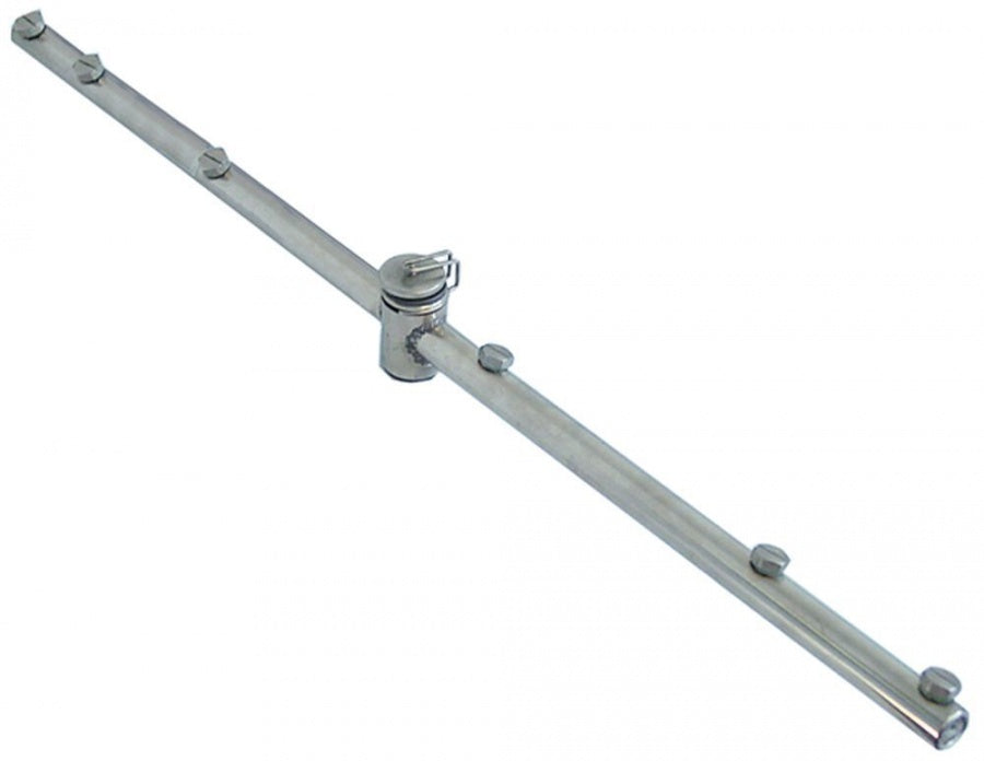rinse arm L 595 mm nozzles 6 mounting ø 16 mm mounting pos. upper/lower - Code 511250