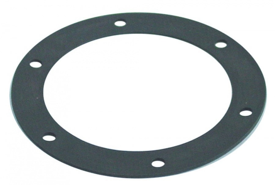 gasket 6 holes ED ø 129 mm ID ø 95 mm thickness 2 mm rubber - Code 511290