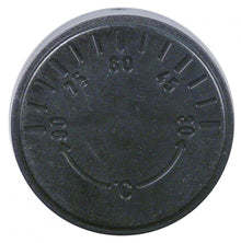 knob thermostat t.max. 90°C ø 43 mm shaft ø 6x4,6mm flat surface -135° - Code 511304