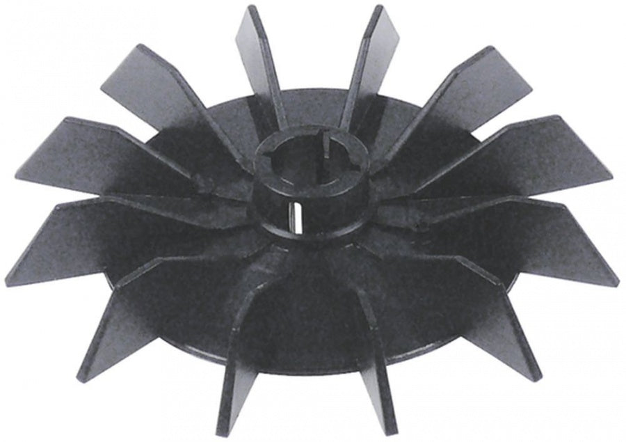 fan wheel ø 123mm H 17mm shaft intake ø 15mm