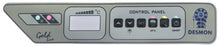 keypad foil silver buttons 6 L 290mm W 56mm