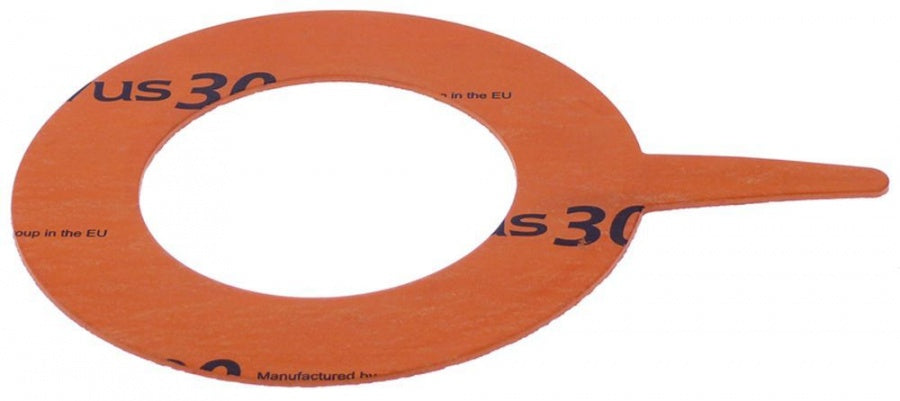 gasket pump inlet ID ø 75mm ED ø 127mm H 2mm L 175mm