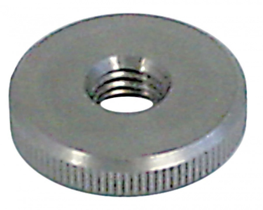 knurled nut M10x1,5 ø 30mm H 6,4mm SS