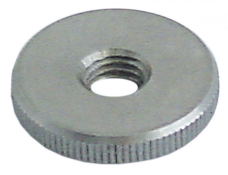 knurled nut M10L ø 30mm H 6,5mm SS