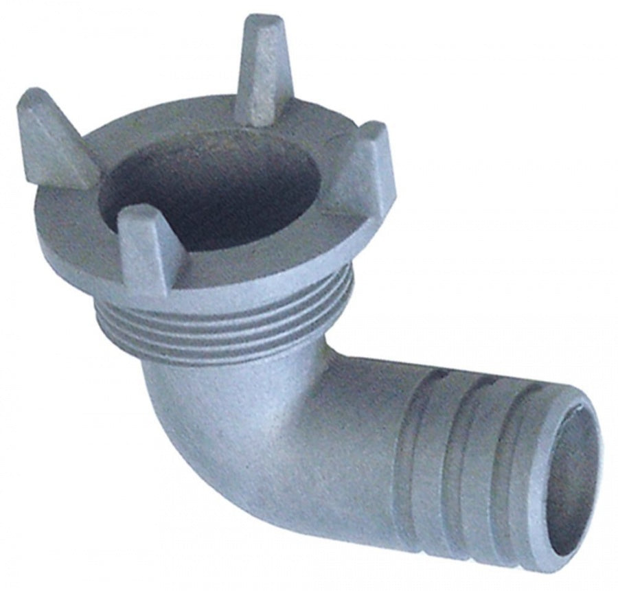 Drain connection 90° thread 1¼" hose ø 30 mm - 513058