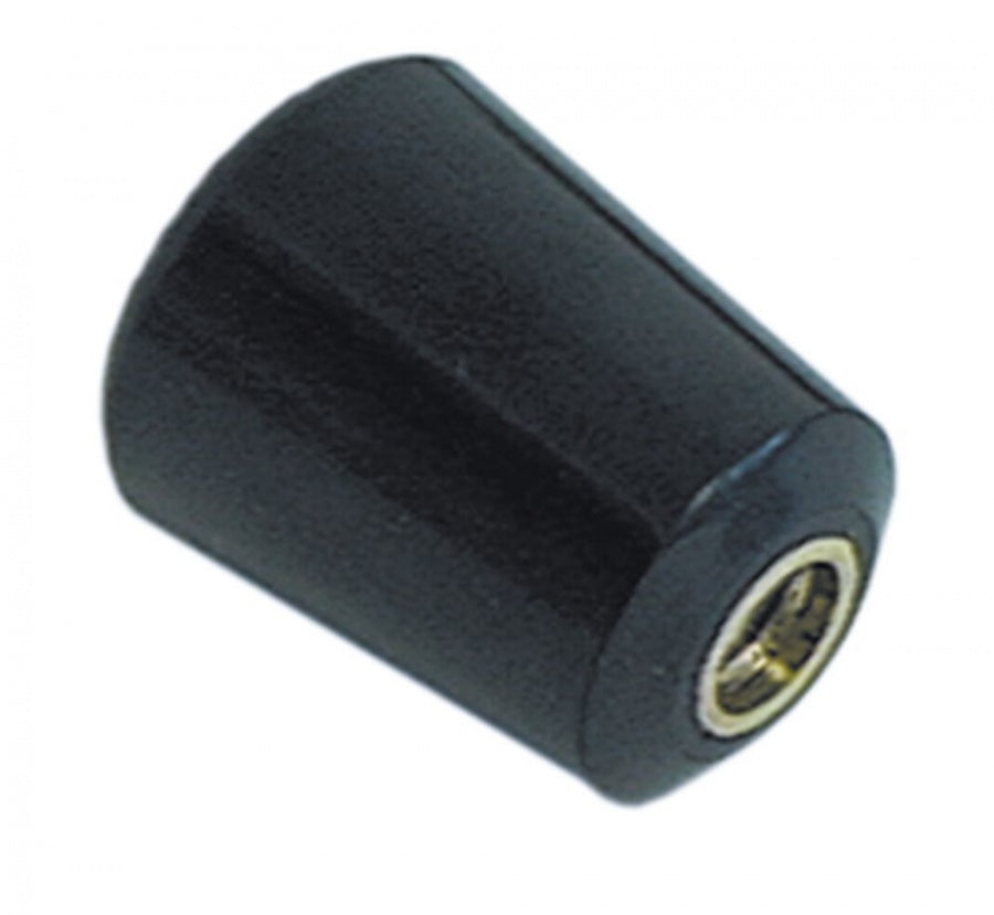 cone handle plastic black