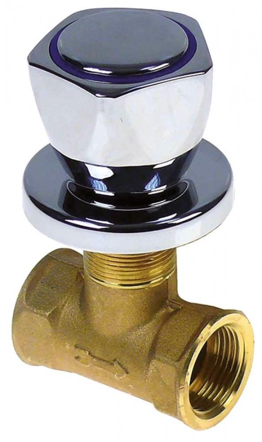 Robinet de închidere racord 3/4" 3/4" rece lungime 60mm ax ø 10mm filet de rozetă G2 26x18G - 514092