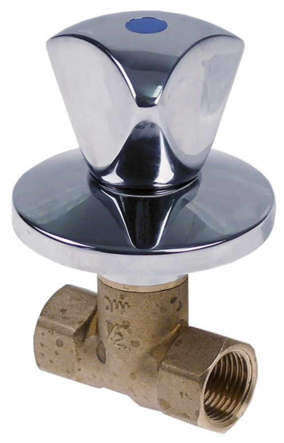 shut-off valve connection 1/2" 1/2" cold total length 65 mm