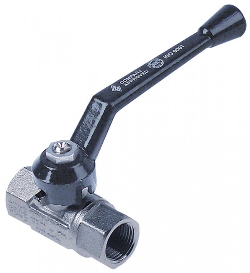 ball valve 3/8" IT L 51,5mm handle length 95mm
