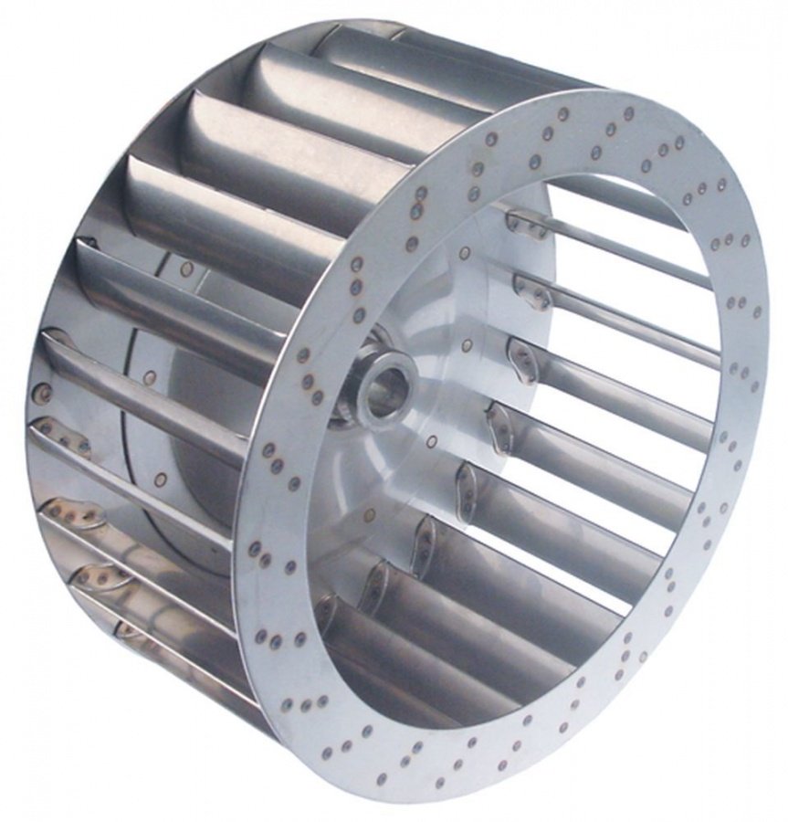 fan wheel D1 ø 270mm H1 120mm vanes 24 D2 ø 19,5mm D3 ø 23mm H2 46mm