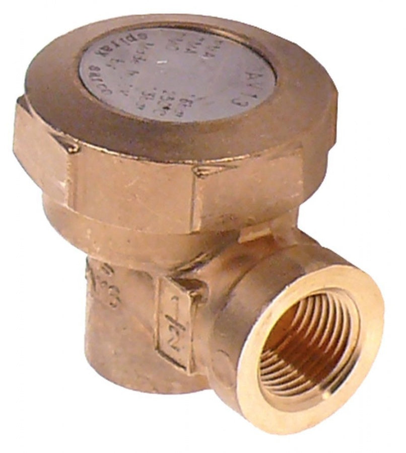 Thermostatic steam trap 1/2" type AV13 brass - 514272