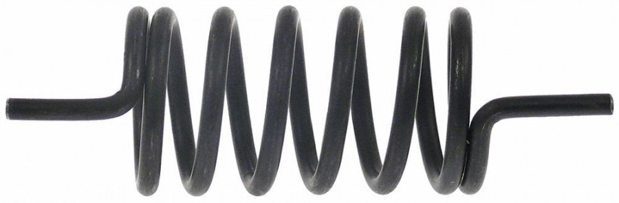 torsion spring ø 51mm wire gauge ø 6mm L1 28mm L2 95mm L3 28mm mounting pos. left