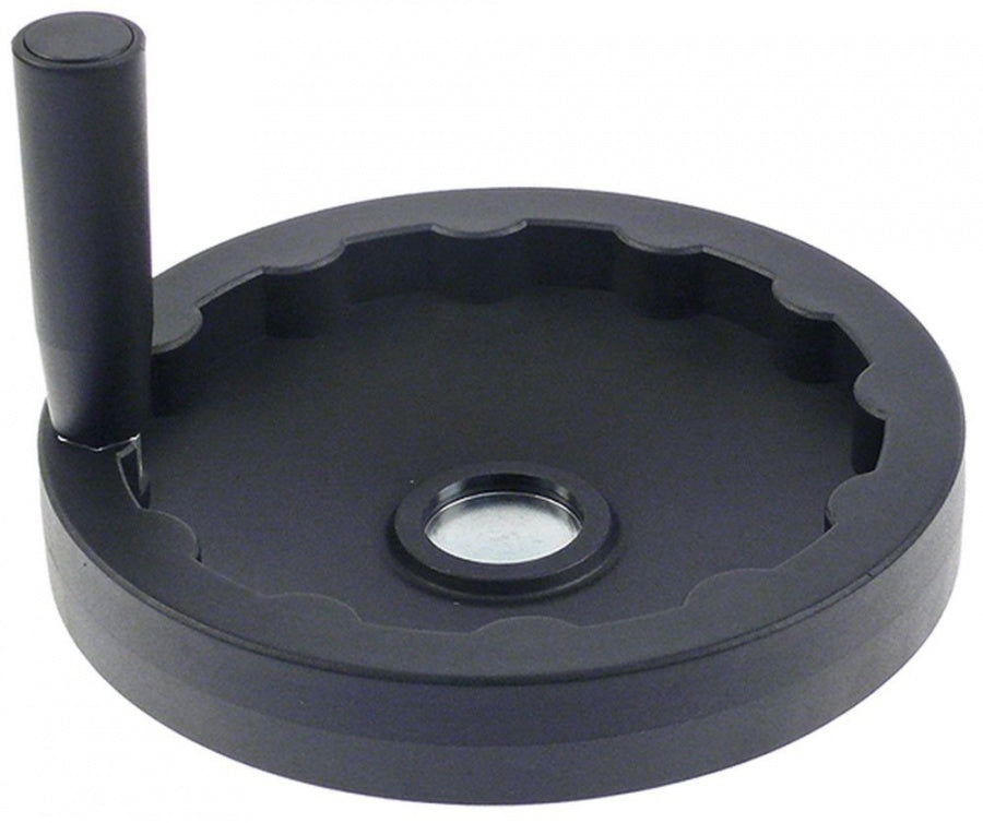 hand wheel ø 200mm D1 ø 40mm bore ø 15mm depth of bore 20mm thread M6 hole distance 6mm