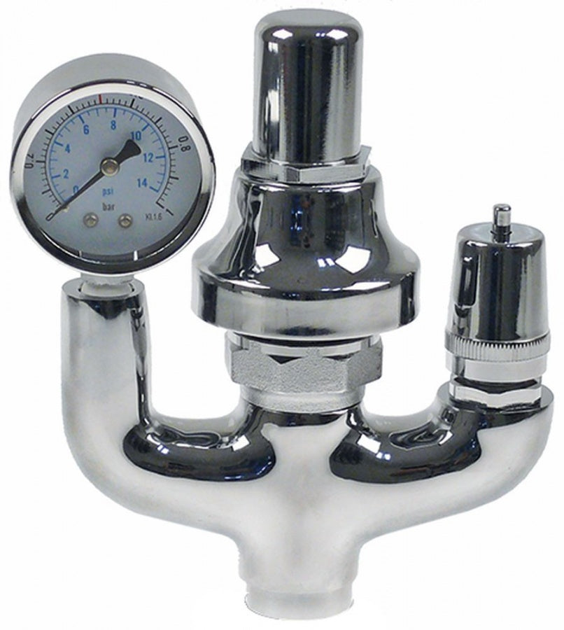 Valvă de siguranȚĂ filet 3/4" cu manometru și valvă de aerisire Î 150mm L 130mm - 514479