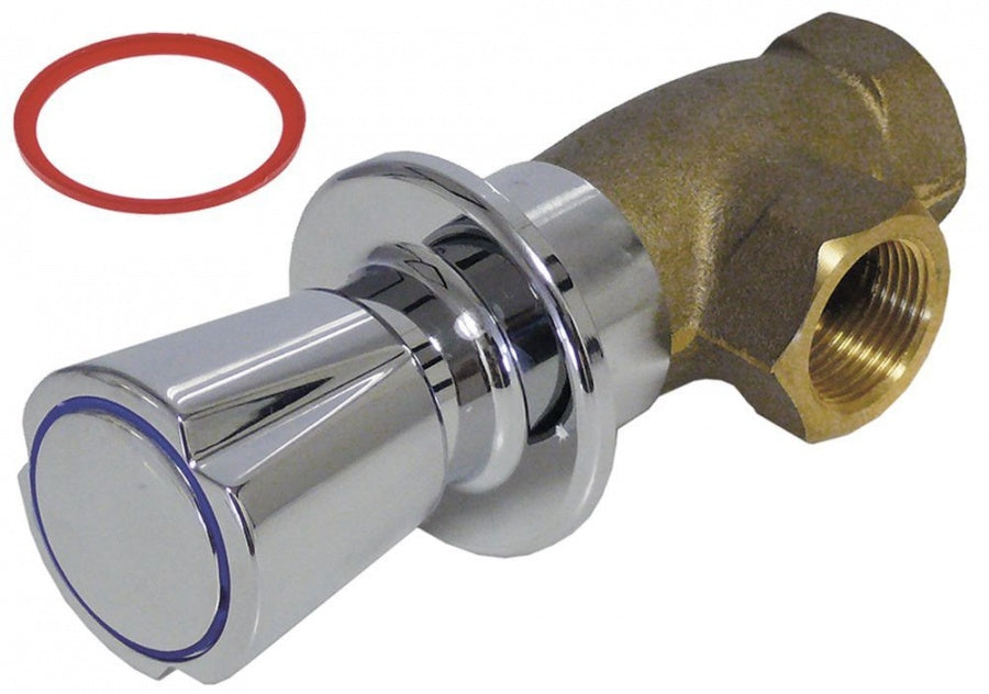 Robinet de închidere racord 3/4" cap robinet cu ungere 3/4" rece/cald lungime 45mm - 514483