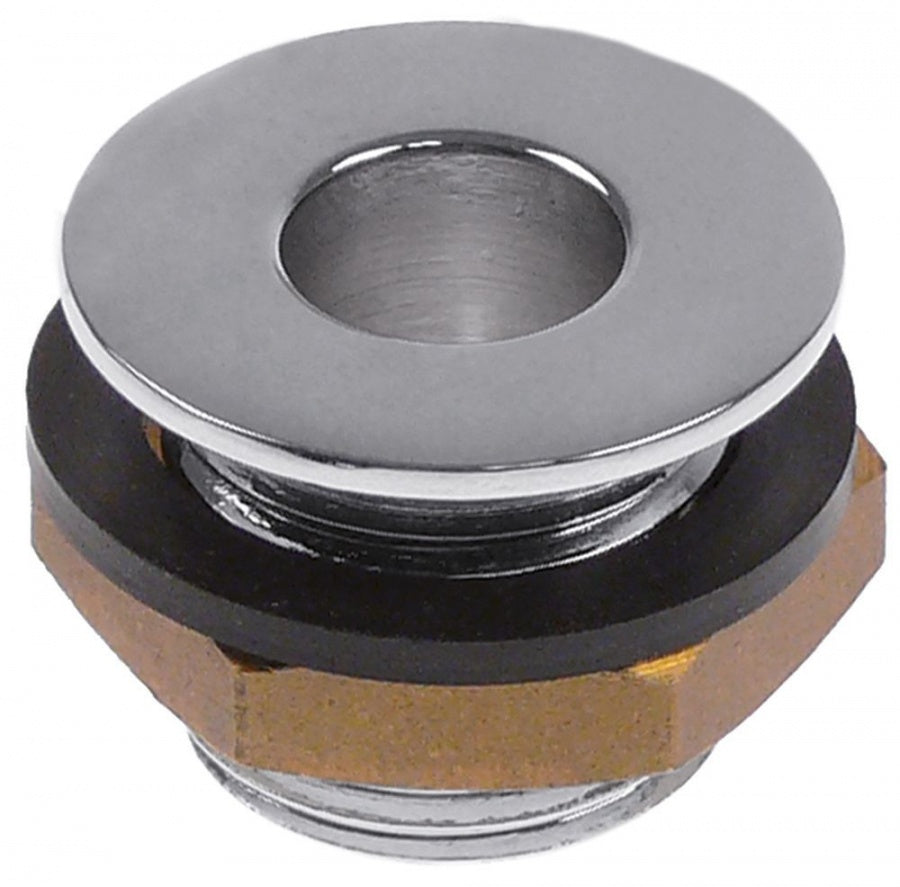 drain fitting size 1/2" ED ø 28 mm chrome-plated brass