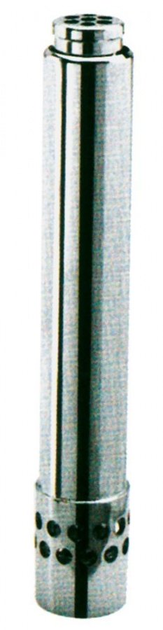 standpipe usable height 235mm overall height 250mm size 2" with filter chrome-plated brass ED ø 46mm