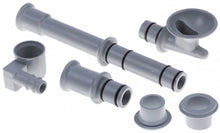 Kit sifon ø 18 mm, din plastic gri - 515111