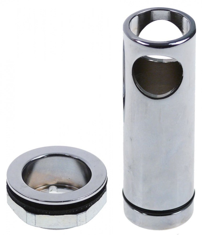drain fitting M36x2 H 20mm ID ø 30mm complete with overflow pipe ED ø 45mm WS 41