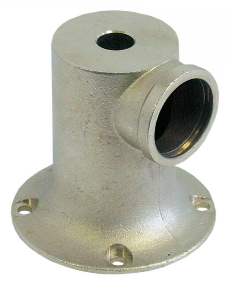 wash arm support for round basket