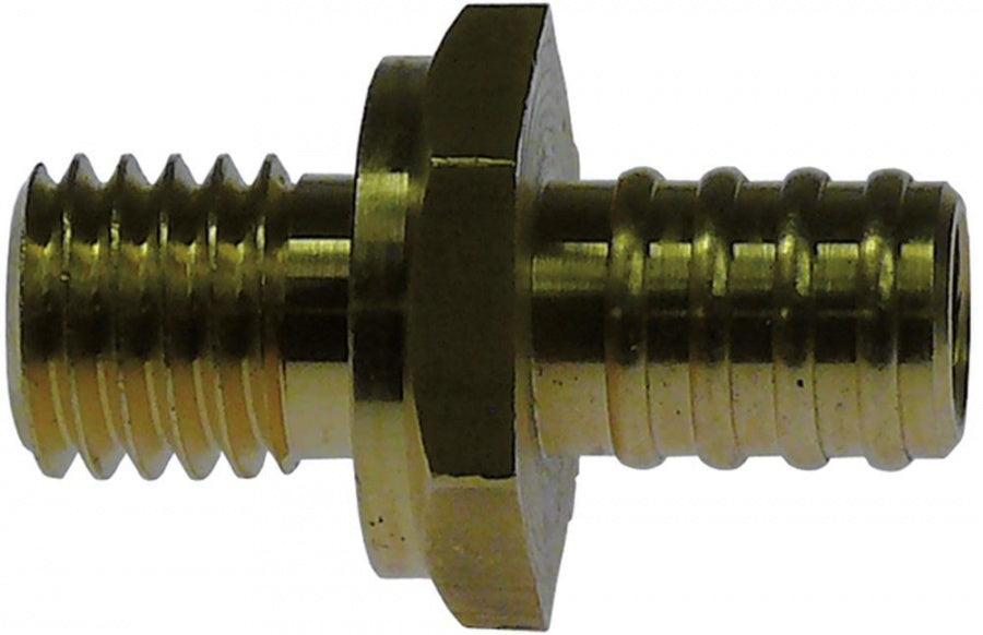 hose connector T1 M12x1,75 hose ø 11 mm brass - Code 517319