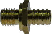 hose connector T1 M12x1,75 hose ø 11 mm brass - Code 517319