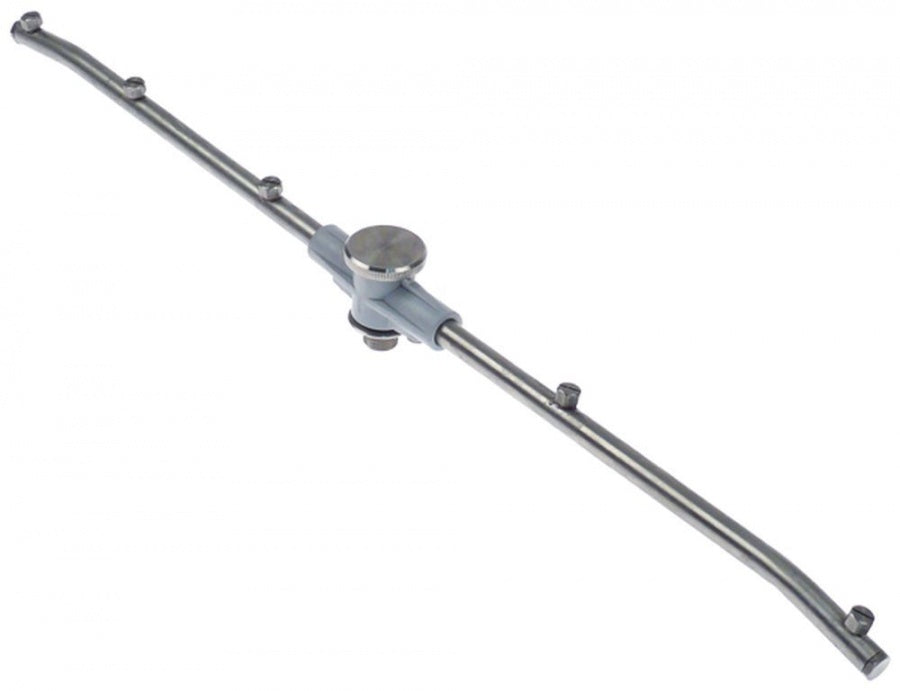 Brat de clatire L 483 mm, cu 6 duze montare ø 14 mm, montare sus-jos - 517346