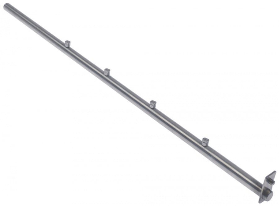 rinse arm mounting pos. bottom L 565mm W 20mm H 40mm nozzles 4