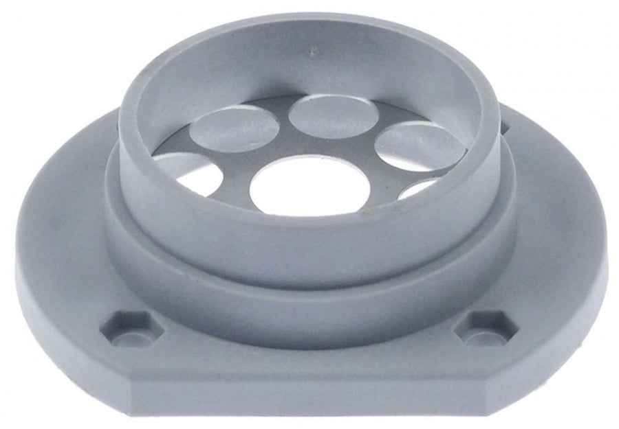 counterflange for wash arm support with throttle disc ø 70mm ID ø 63mm L 110mm W 89mm