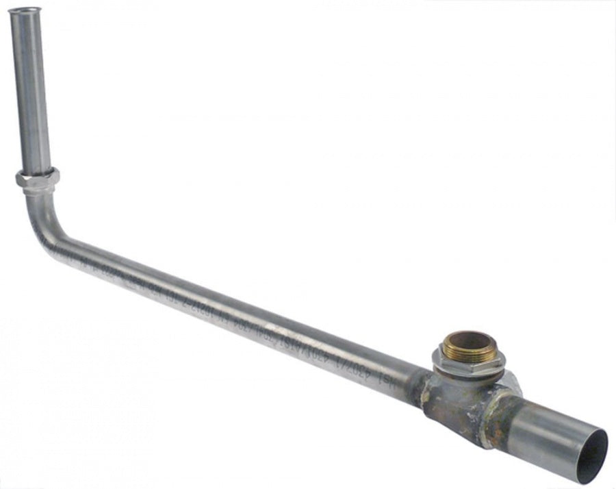 wash pipe L 870mm SS