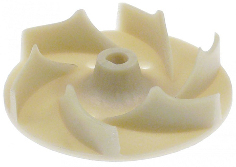 impellor ø 90 mm H 23 mm shaft intake ø 9x8mm rotation direction right suitable for HOONVED