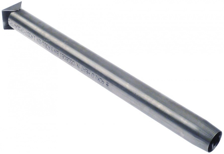 overflow pipe L 455mm ø 40mm SS ID ø 34mm