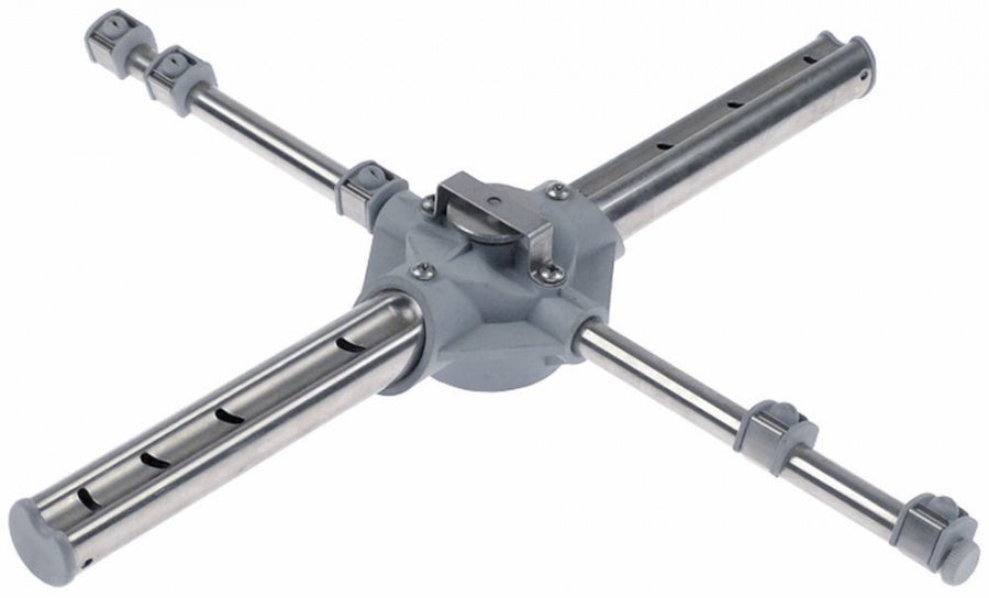 wash arm mounting pos. upper wash arm L 355mm rinse arm L 365mm w. jets 8 r. jets 5