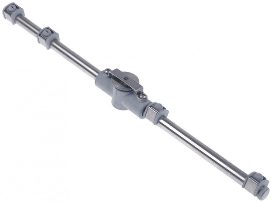 rinse arm mounting pos. upper L 360mm nozzles 4 mounting ø 12mm