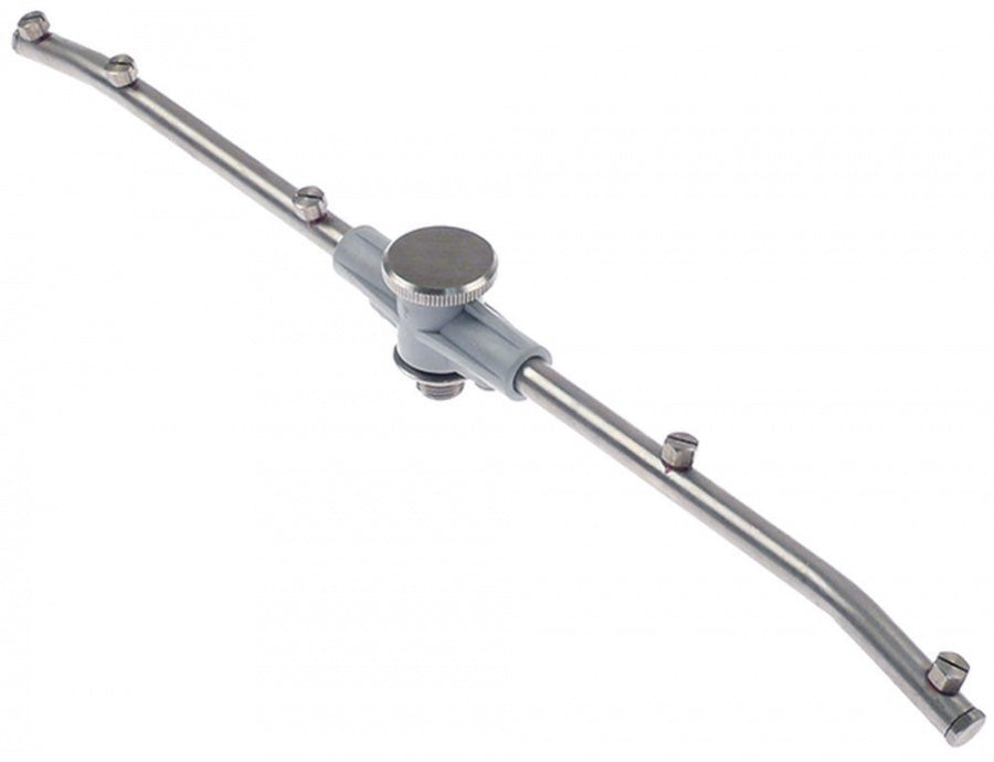 rinse arm L 375mm nozzles 5 mounting pos. bottom