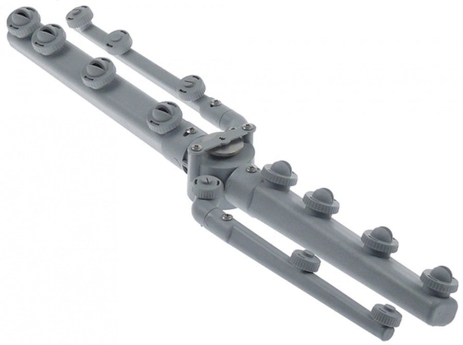 braț de spălare și de clătire L spălare 487mm L clătire 480mm duze de spălare 8