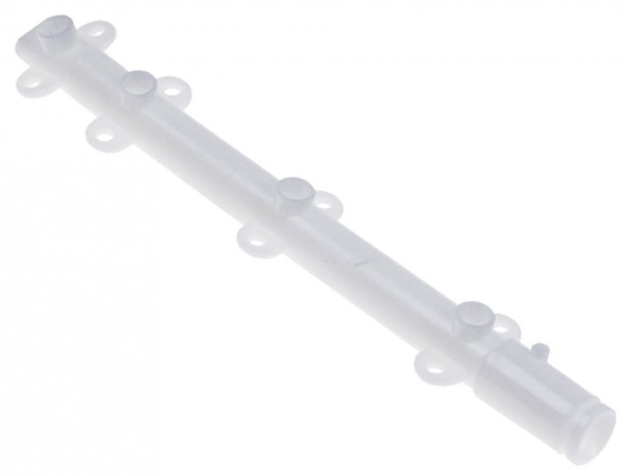 rinse arm L 215 mm nozzles 4 mounting ø 18 mm mounting pos. upper/lower - Code 518084