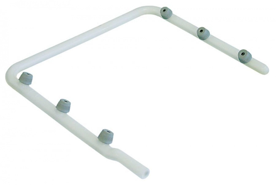 wash arm H 397mm L 400mm nozzles 6 mounting pos. upper