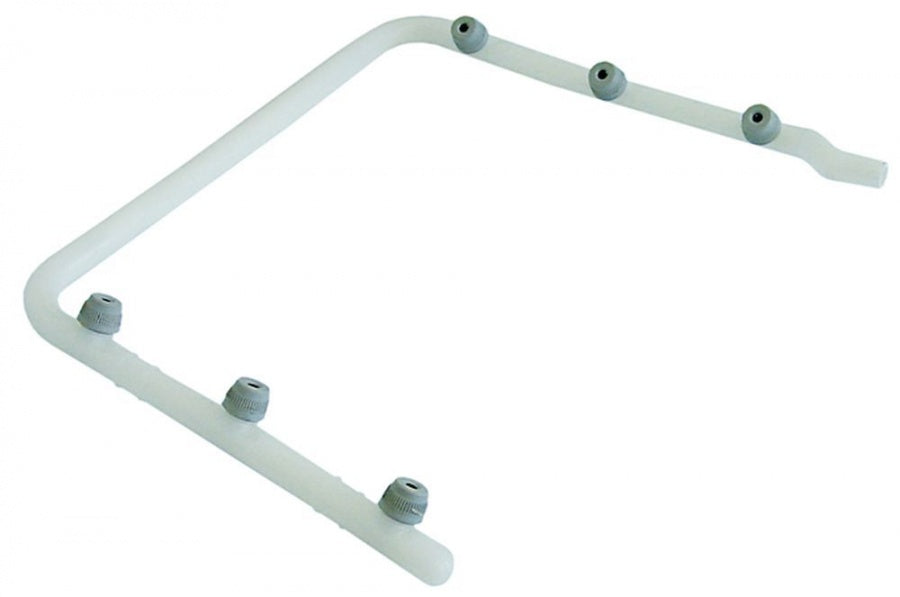 wash arm H 395mm L 385mm nozzles 6 mounting pos. upper