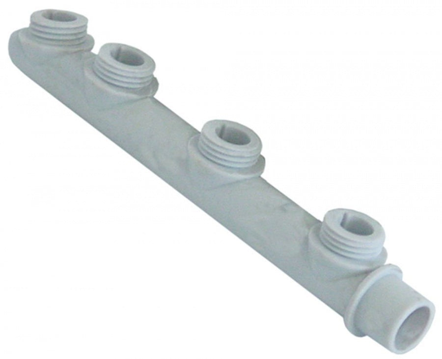 wash arm mounting pos. right L 180 mm mounting ø 19 mm nozzles 4  - Code 518440