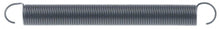 tension spring ø 10mm total length 95mm wire gauge ø 1mm L1 77mm